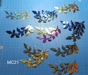 Scrapki Kraków Boże Narodzenie gałązki ostrokrzew 18 szt. (MC21)