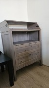 Komoda z przewijakiem dla niemowląt, mebla IKEA SUNDVIK,