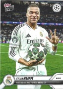 TOPPS NOW KYLIAN MBAPPE REAL MADRYT FIRST UCL HAT-TRICK