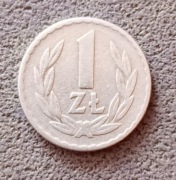 Moneta 1 zł 1967 r rzadka