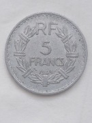 134 Francja 5 franków, 1949