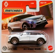 Matchbox  2022 Renault Megane . JBR45 . 2025 r.