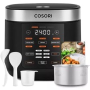 Ryżowar Multicooker gotowanie na parze Wielofunkcyjny Cosori Black 5L