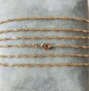 Łańcuszek typu Singapur 50 cm