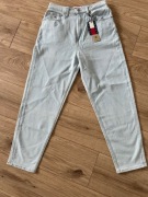 Jeansy damskie Tommy Jeans W28 L32 mom fit wysoki stan