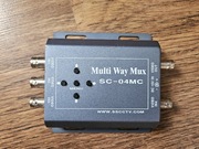 4-kanałowy mini poczwórny multiplekser wideo E-Q404MC, SC-04MC