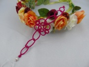 Frywolitkowa bransoletka