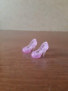 Różowe buciki / pantofelki do lalki Disney Princess 