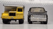 Matchbox Dodge Caravan vs Majorette Benne wywrotka  -OKAZJA