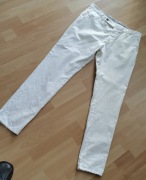 Świetne białe spodnie Berwich roz. 50, Made in Italy