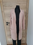 Sweter damski kardigan 38 jasny róż cocomore