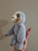 Leniwiec na szydełku,maskotka,przytulanka,miś