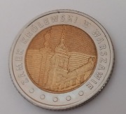 Moneta okolicznościowa 5 złotych Odkryj Polskę: Zamek Królewski w Warszawie