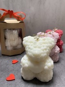 Świeca Miś Gigant sojowa handmade duża świeca dekoracyjna prezent 