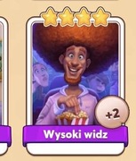 Wysoki widz karta coin master