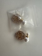 CD kolczyki piękne z perła