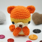 Piesek pies amigurumi rękodzieło handmade maskotka