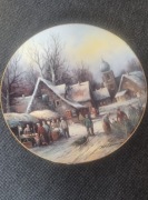 Talerz kolekcjonerski Targ w Bawarii 