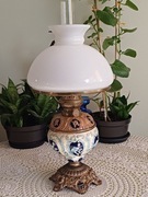 Stara Lampa Naftowa - Majolika