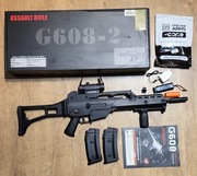 Replika g36 (J.G.Works) dwa magazynki, celownik, kulki