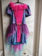 Strój jednorożca z ogonem z piór rozm 146