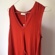 Per Una Marks & Spencer ceglana bluzka nowa z metkami wiązana 38 M