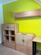 Zestaw 6 el. meble młodzieżowe / dziecięce marki Wójcik model FIGARO