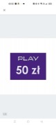 Doładowanie Play 50 