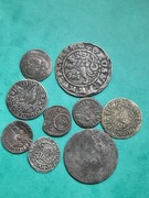 Zestaw monet srebrnych 