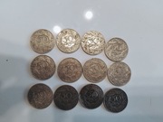 50 groszy 1923 rok zestaw 12 monet 