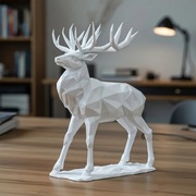 Figurka 3D - Low Poli Jeleń.