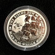 BLACK FLAG 2022 rok "WILLIAM MOODY" Tuvalu 5 oz