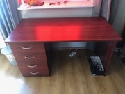 Biurko - 140x70x76 , 4 szuflady