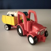 Lego Duplo Traktor z przyczepą