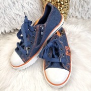 GOFC Buty Trampki Denim sportowe ala jeansowe 36