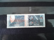 dwa znaczki - Kometa Halleya 1986 roku 