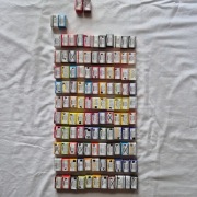 114 pełnych kostek świetnych akwareli Karmański ,112 nowych