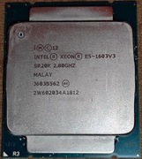 Intel Xeon E5-1603 V3 SR20K 2.8 GHz LGA2011-3
