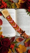 Jesienna zakładka handmade