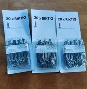 Ikea riktig 60szt (3 opakowania) 