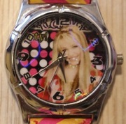 ZEGAREK HANNAH MONTANA - ORYGINALNY PASEK + ORYGINALNE PUDEŁKO