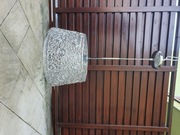 Żyrandol ozdobny chromowany BABYLON ZWIS 1X60W E27