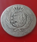 1/3 Talara, Srebro, Księstwo Warszawskie