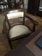 Fotel dębowy do biurka z ok. 1920 r.