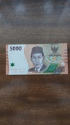 banknot 5000 rupii indonezyjskich UNC