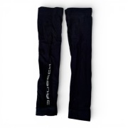 Rękawki rowerowe Brubeck 3DBikePRO termoaktywne czarne ocieplacze kolarskie