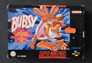 Super Nintendo SNES Bubsy Pudełko