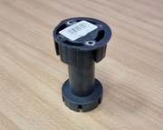 Nóżka meblowa plastikowa regulowana 4 sztuki