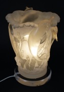 Designerska lampa delfiny Art Deco 