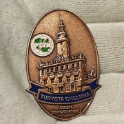 Odznaka PTTK Turysta Vhełmna Oddział Ziemi Chełmińskiej 